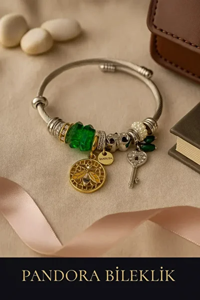 ARYA DESİGN Stainless Charm Bracelet – Modern and Durable Design