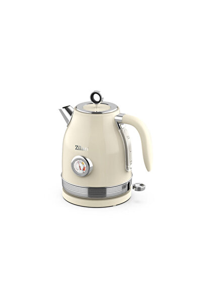 Zilan Retro Kettle, 1.7L Capacity, 2200W Power, 360° Rotation, Cream ZLN1184