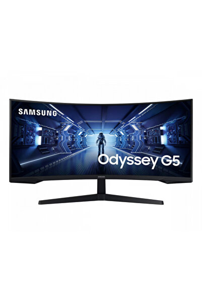 Samsung Monitor Odyssey G5 C34G55TWWP 34 inch, VA curbat UWQHD 3440x1440, 165Hz, 1 ms