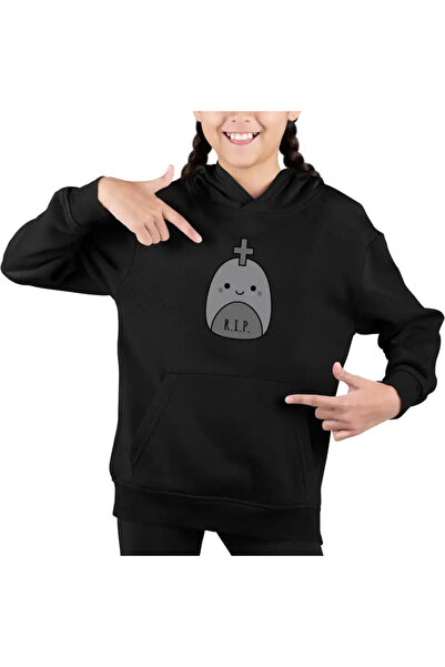 OEM Παιδικό Κορίτσι με Κουκούλα Squishmallows RIP Tomb Horror