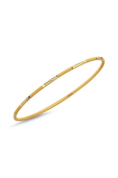 8 Gr Ajda Oluklu 22 Ayar Bilezik