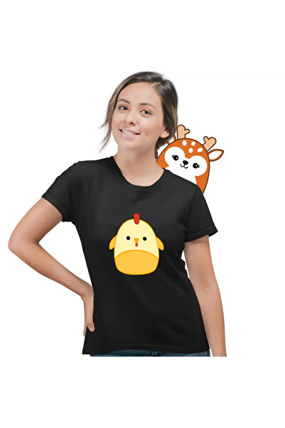 OEM Women's T-Shirt Squishmallows Chicken Farm