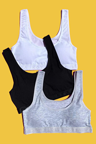 Gold Night Bustieră pentru femei, simplu, alb-negru-gri, cu bretele groase, c...