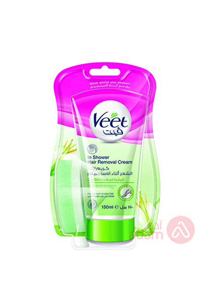 Veet SHWR HR إزالة CR الجلد الجاف 150 جم