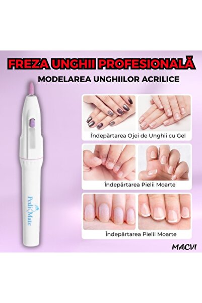 MACVI Set profesional Macvi® pentru pedichiura 18 piese pentru ingrijire completa a picioarelor
