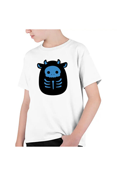 OEM Tricou Copii Baieti Squishmallows Schelet Halloween