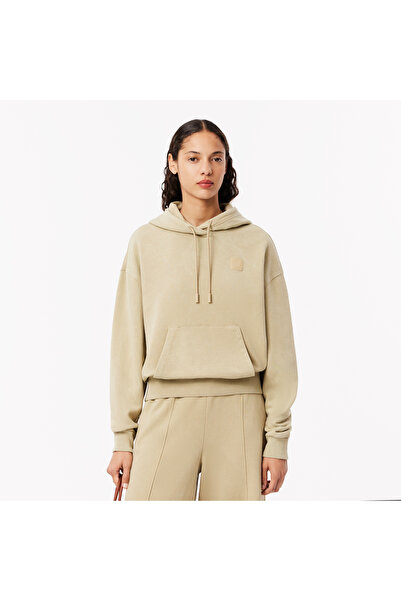 Lacoste Wash Effect Oversized Hoodie - SF2673-00-02S