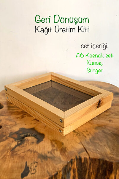 Arkaik Craft مجموعة صنع الورق المعاد تدويره مقاس A6