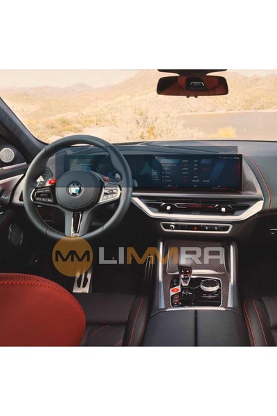 Limmra واقي شاشة بي إم دبليو XM للوسائط المتعددة والعدادات الرقمية