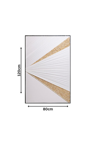 Ebticar Modern multi-colored wall panel suitable for various decor styles 80*120 cm