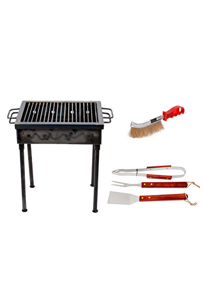 Z-Tools Pachet gratar metalic 40x30cm (5207) plus perie de sarma (ZLN 2264) p...