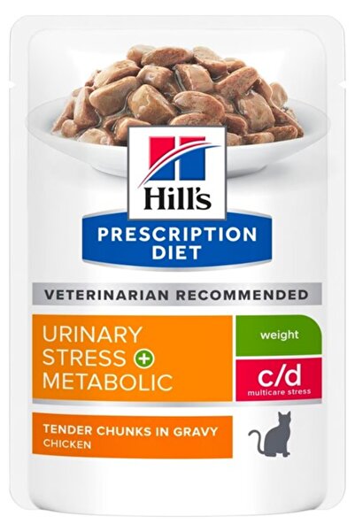 Hill's Hills Prescription Diet Urinary Stress Metabolic C/d Multicare Stress ...