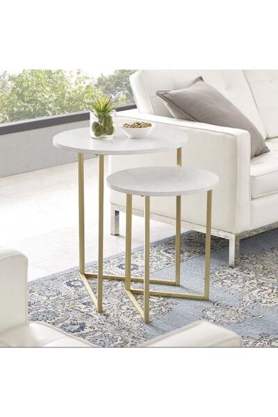 enc home TERRA NOVA 2'Lİ ZİGON SETİ GOLD