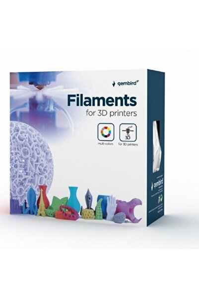 Gembird 3D printer filament, PLA, 1.75mm diameter, 1Kg / spool, approx. 330m, melting point 190-220