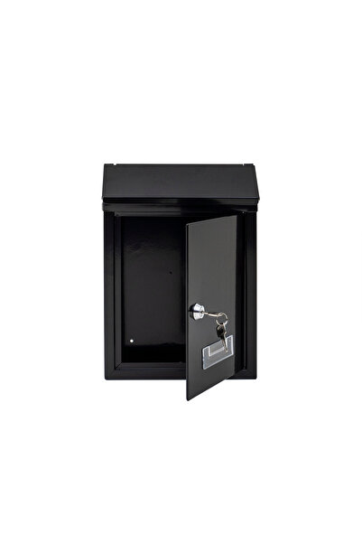 Z-Tools Metal Mailbox, 21.7x7x30cm, Black ZTS5732_N