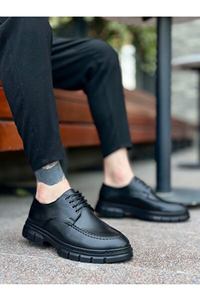 BOA BA0237 Bağcıklı Klasik Yüksek Taban Casual Erkek Ayakkabı