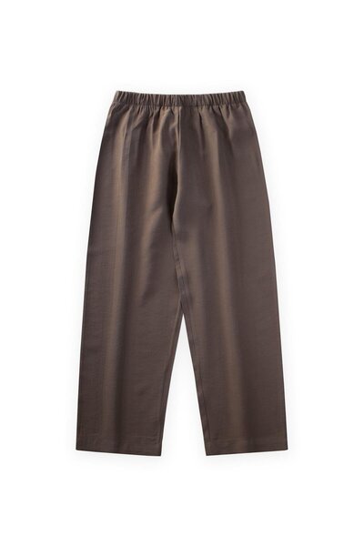 Cigit Seasonal Modal Pants 8-12 Years Coffee