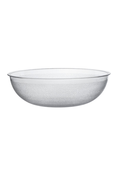 Raki Frapiera tip bol din policarbonat texturat RAKI, D26xh9cm, 3,1l, transpa...