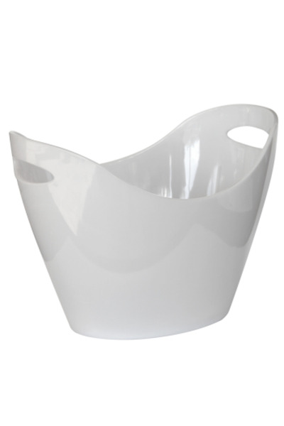 Raki Frapiera alba din policarbonat 5,5l,34x25xh25.5cm