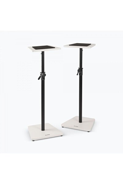 onstage On Stage SMS7500W Beyaz Ahşap Stüdyo Monitör Standı (Çift)