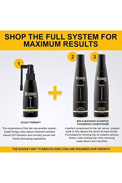 Revivogen Scalp Therapy Promotes Thicker, Fuller and Healthy Hair for Men and Women One Month Supply, 60 ml