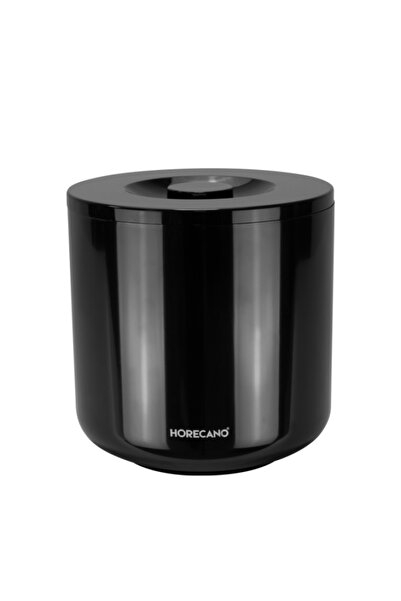 Raki Ghetiera policarbonat rotunda Ø19xh20cm, 4Lt,neagra