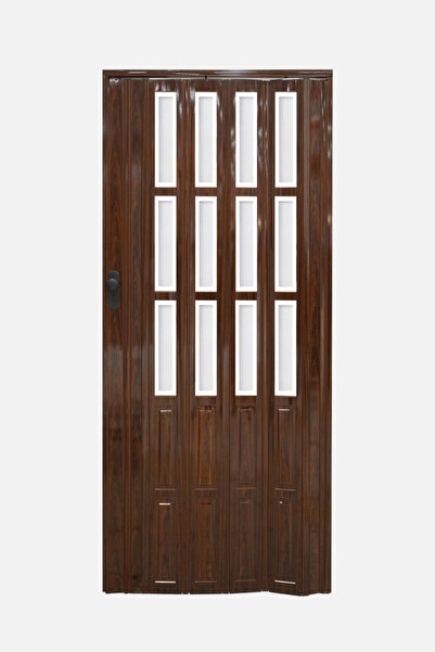 homenter Katlanır Camlı Verge Akordiyon Kapı - 86x203 cm