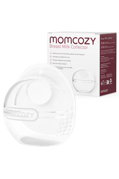 Momcozy - Reusable Milk Collector For Breastmilk - 1 Pc - Clear - 90 ml