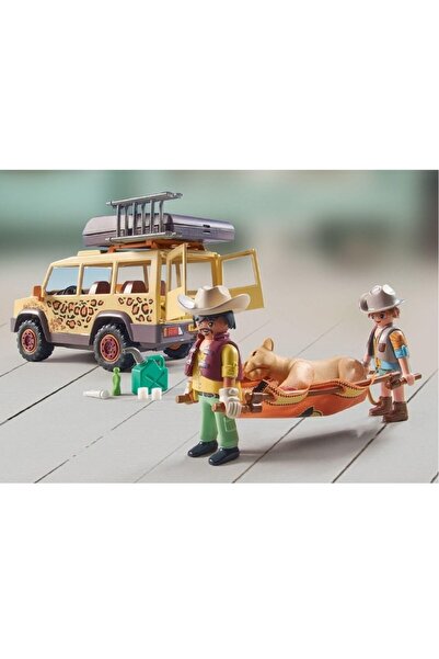 OyuncaklarÜlkesi Playmobil Wiltopia Lions and Land Safari Vehicle Toys Playset 71293 (98 Pieces)