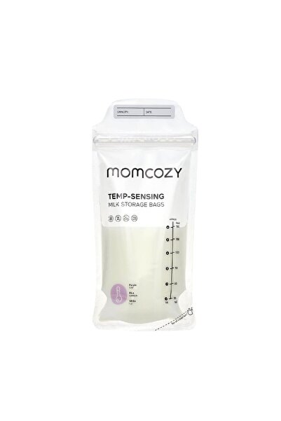 Momcozy - Temp-Sensing Milk Storage Bag - 177 ml - Pack of 50