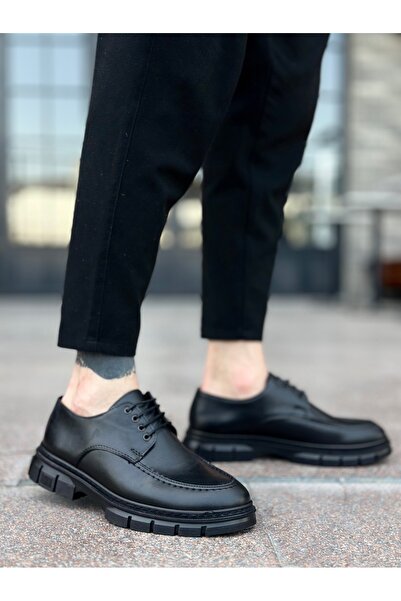BOA BA0237 Bağcıklı Klasik Yüksek Taban Casual Erkek Ayakkabı