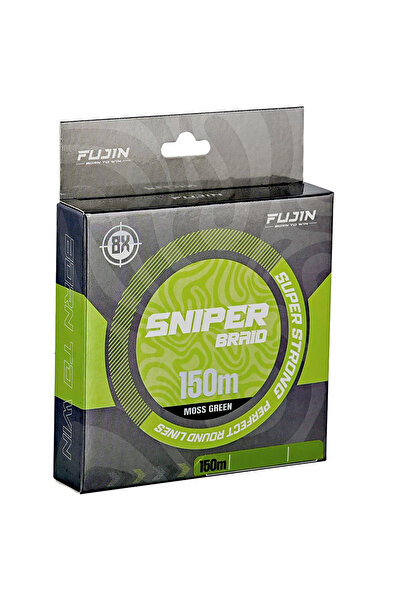 Fujin Sniper 8X 150Mt. Moss Green İp Misina 0.14mm 7kg