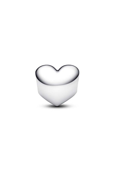 Pandora Özel Baskı Yapılabilir İlkbahar Yeşili Taşlı Kalp Charm