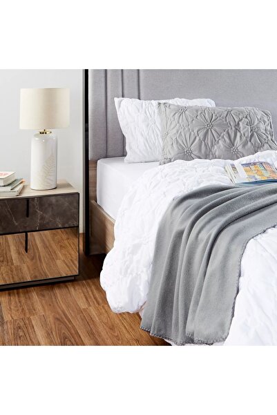 Home Centre Easton Polar Fleece Blanket - 150x120 cm