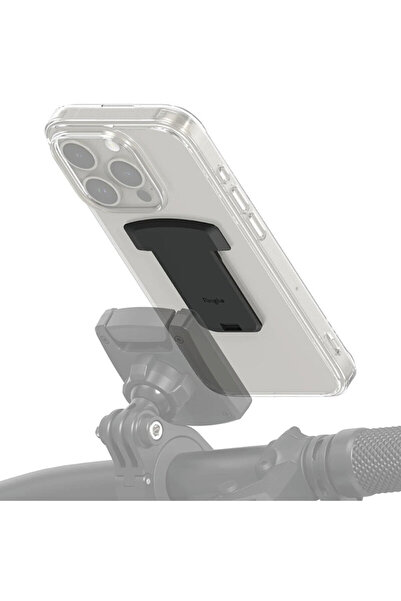 Ringke [Pachet 2x] Adaptor suport telefon bicicleta Quick & Go, negru