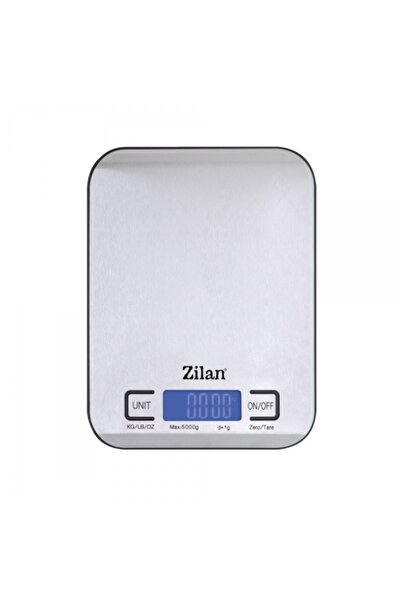 Zilan Cântar de bucătărie digital, oțel inoxidabil, ecran LED, maxim 5 kg, oprire automată / ZLN 2984