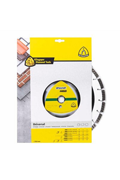KLİNGSPOR Diamond Cutting Disc DT 612 UT Turbo, 350 x 25.4 mm EXT340230