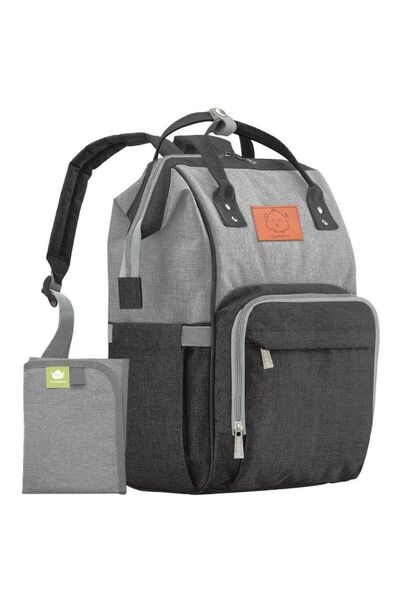 KeaBabies - Original Diaper Backpack - Graphite