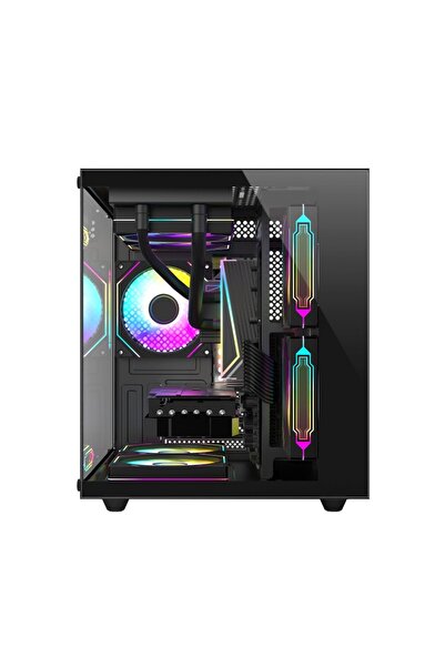 XASER Eco X210 i7 12700KF 32GB DDR5 Ram 1TB M.2 NVMe SSD 16GB RTX5060Ti Sıvı Soğutmalı Hazır Oyuncu