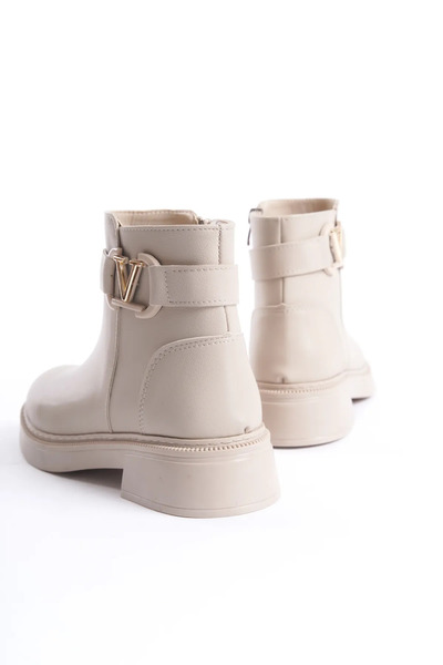 Daxtors D0802 Kadın Yanı Tokalı Ortopedik Soğuk Geçirmez Bot