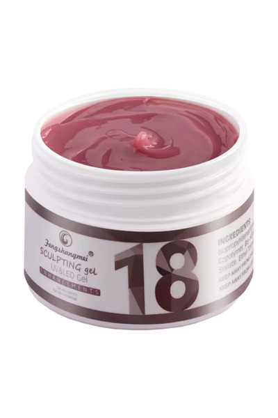 FSM UV Gel for Nail Extensions No.18 FSM, 15 g, Cover