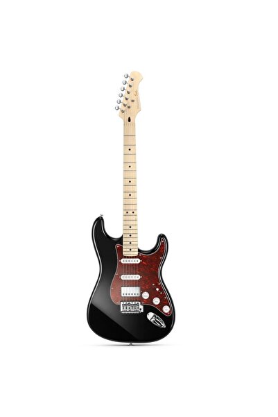 Donner DST-152B Elektro Gitar (Siyah)
