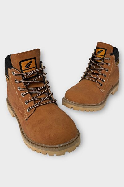 Liger Unisex Χειμερινές Αντιολισθητικές Μπότες με Αντιολισθητική Σόλα καθημερινά με κορδόνια TARÇIN