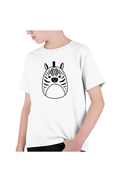 OEM Tricou Copii Baieti Squishmallows Zebra Africa