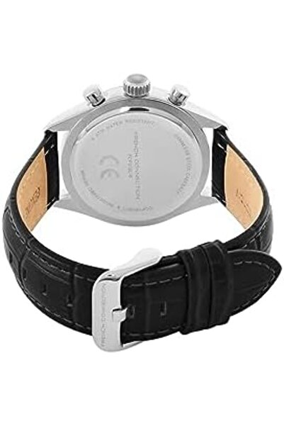 French Connection Analog Black Dial Men's Watch-FCP37BL-S
