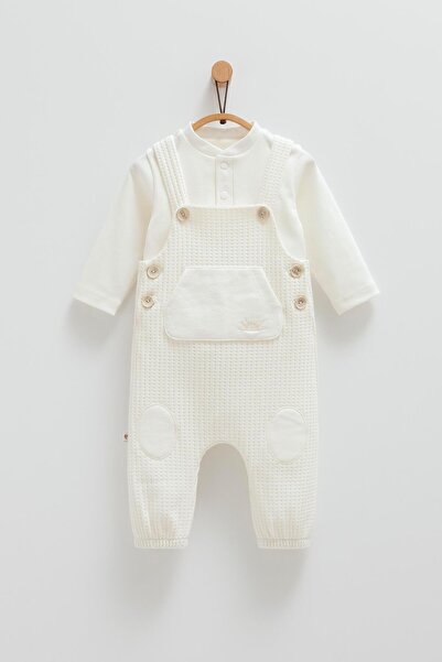 Caramell Premium Men's Salopet Ecru