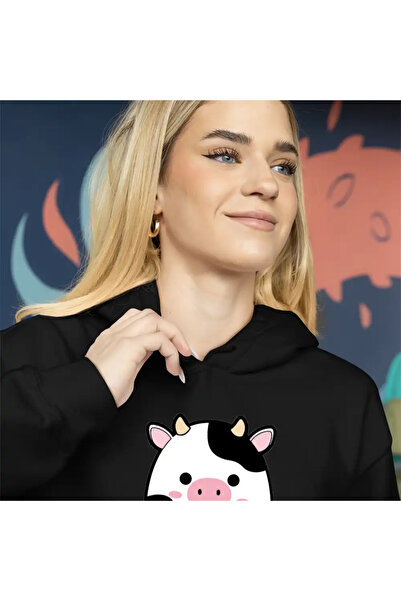 OEM Women's Hoodie Squishmallows Cow Connor