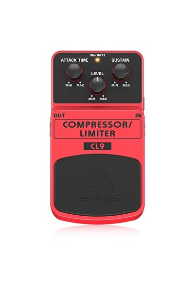 Behringer Klasik Kompresör/Sınırlayıcı Efekt Pedalı