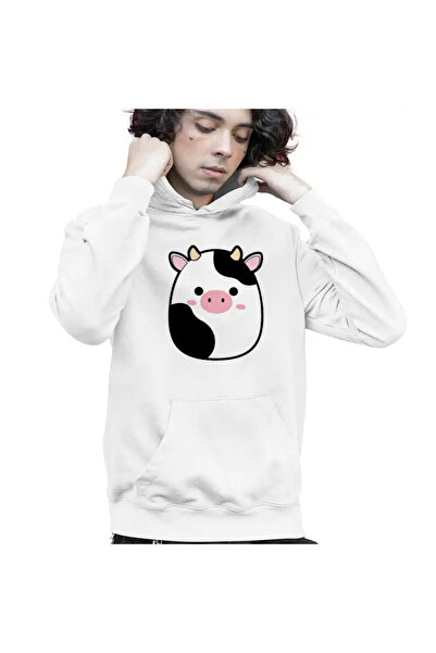 OEM Boys' Squishmallows Cow Connor Kids Sweatshirt