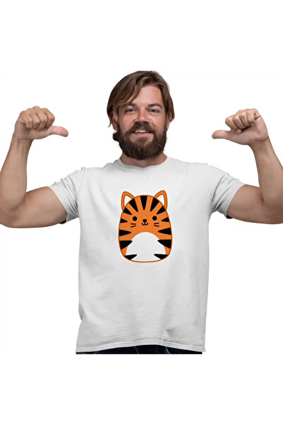 OEM Мъжка тениска Squishmallows Jungle Tiger